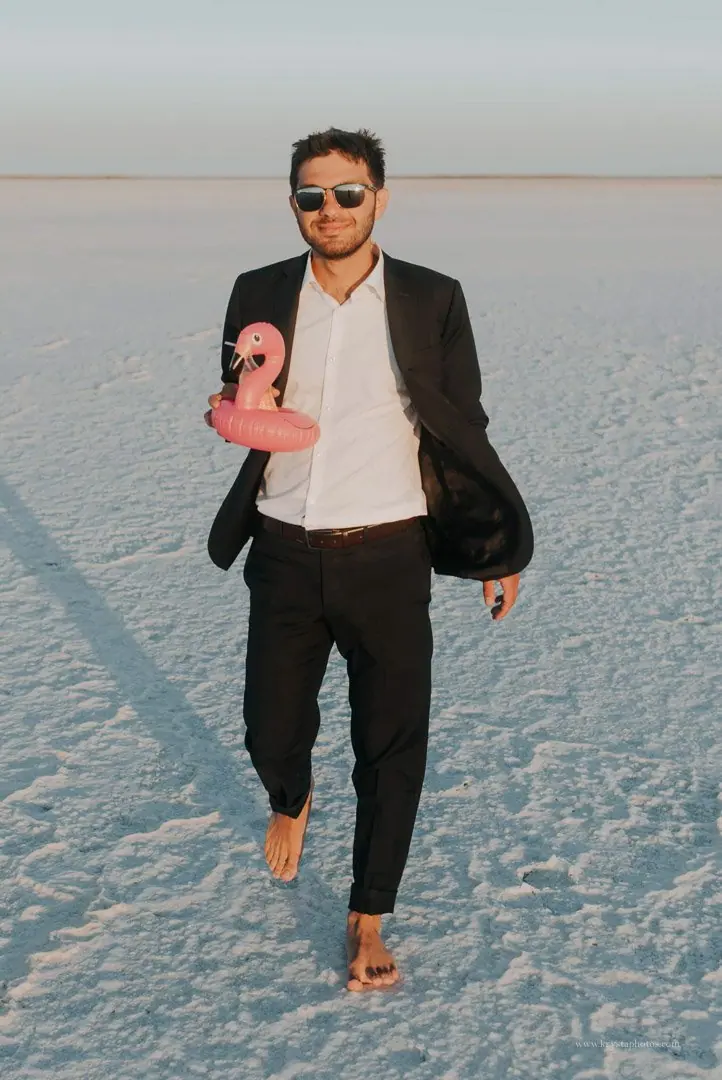 Greek island wedding