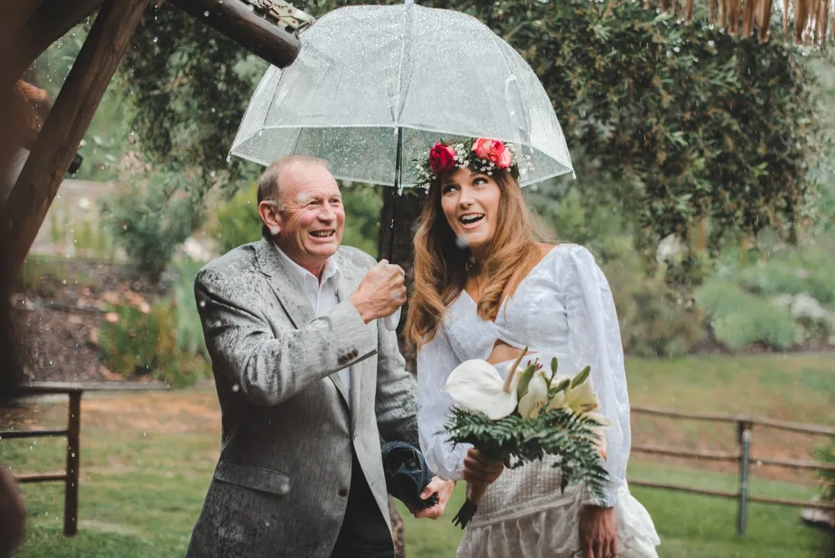 Rainy weddings: When life gives you rain on your wedding day, turn it into a cinematic masterpiece!